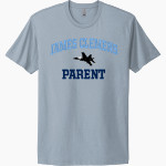 James Clemens Jets Next Level Apparel Unisex Cotton Tee Front Thumbnail
