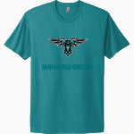 Mahnomen-Waubun THUNDERBIRDS <span class="pdp-name-mascot">Mahnomen-Waubun THUNDERBIRDS</span> Next Level Apparel Unisex Cotton Tee Front Thumbnail