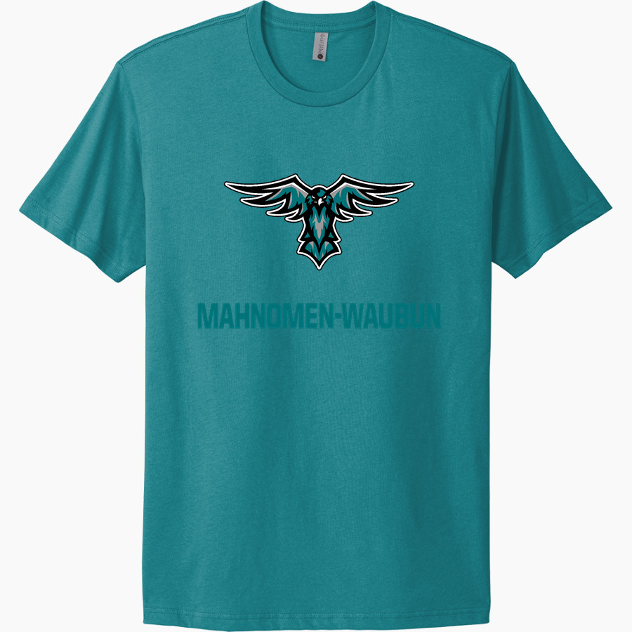 Mahnomen-Waubun THUNDERBIRDS <span class="pdp-name-mascot">Mahnomen-Waubun THUNDERBIRDS</span> Next Level Apparel Unisex Cotton Tee