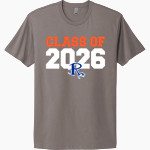 Riverton Hawks Next Level Apparel Unisex Cotton Tee Front Thumbnail