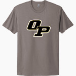 OAK PARK HIGH SCHOOL EAGLES <span class="pdp-name-mascot">OAK PARK EAGLES</span> Next Level Apparel Unisex Cotton Tee Front Thumbnail
