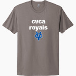 CVCA Royals The Online Store <span class="pdp-name-mascot">CVCA Royals</span> Next Level Apparel Unisex Cotton Tee Front Thumbnail