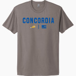 Concordia Clippers Next Level Apparel Unisex Cotton Tee Front Thumbnail