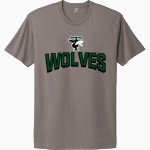 Timbercrest Wolves <span class="pdp-name-mascot">Timbercrest Wolves</span> Next Level Apparel Unisex Cotton Tee Front Thumbnail