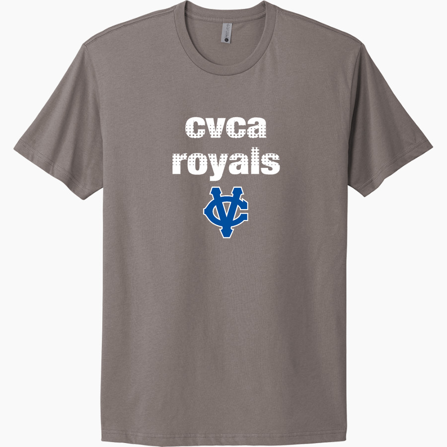 CVCA Royals The Online Store <span class="pdp-name-mascot">CVCA Royals</span> Next Level Apparel Unisex Cotton Tee