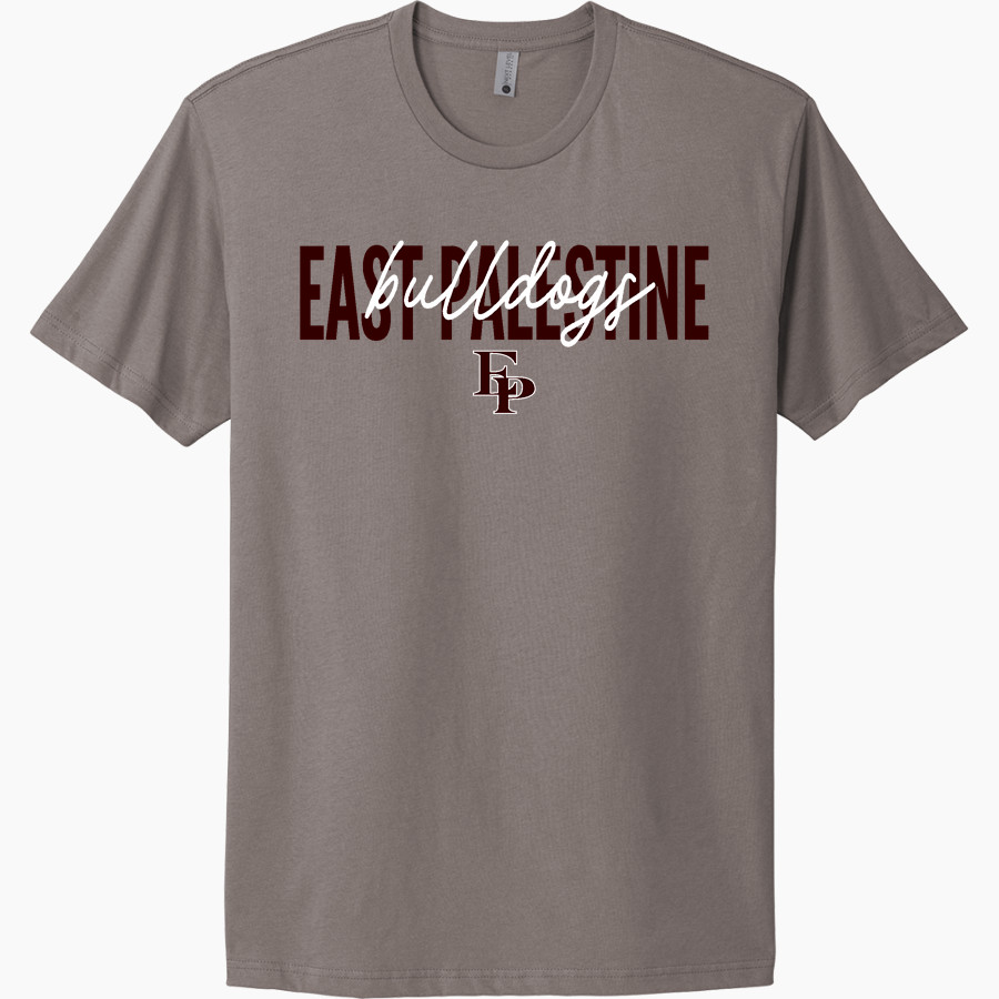 EAST PALESTINE HIGH SCHOOL BULLDOGS <span class="pdp-name-mascot">EAST PALESTINE BULLDOGS</span> Next Level Apparel Unisex Cotton Tee