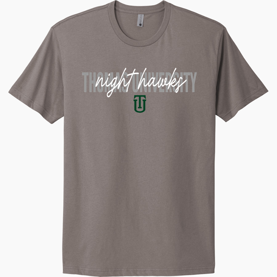 Thomas University Night Hawks <span class="pdp-name-mascot">Thomas University Night Hawks</span> Next Level Apparel Unisex Cotton Tee