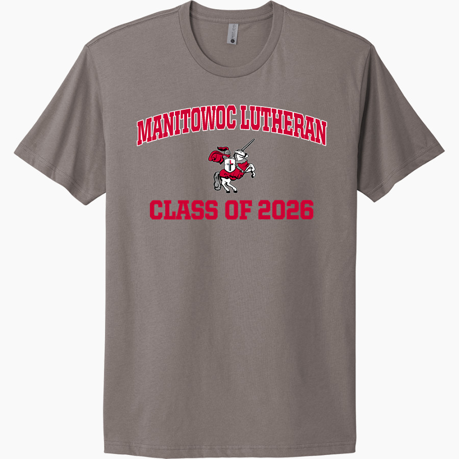Manitowoc Lutheran Lancers <span class="pdp-name-mascot">Manitowoc Lutheran High School Lancers</span> Next Level Apparel Unisex Cotton Tee