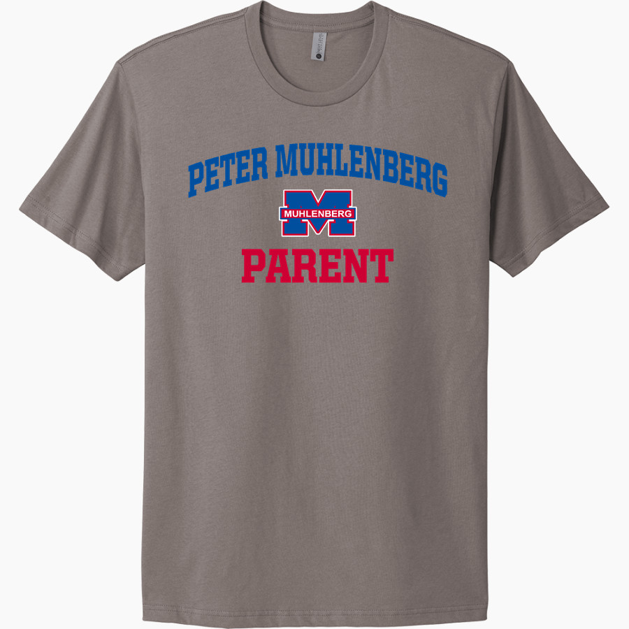 Peter Muhlenberg Patriots <span class="pdp-name-mascot">Peter Muhlenberg Middle School Patriots</span> Next Level Apparel Unisex Cotton Tee