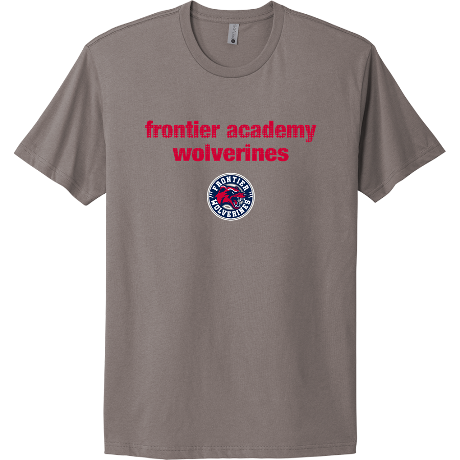 Frontier Academy Wolverines <span class="pdp-name-mascot">Frontier Academy Wolverines</span> Next Level Apparel Unisex Cotton Tee