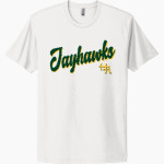 Head-Royce Jayhawks Next Level Apparel Unisex Cotton Tee Front Thumbnail