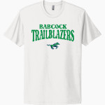 Babcock Trailblazers Next Level Apparel Unisex Cotton Tee Front Thumbnail
