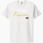 Scotts Valley Falcons Next Level Apparel Unisex Cotton Tee Front Thumbnail