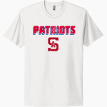 Southern Alamance Patriots <span class="pdp-name-mascot">Southern Alamance Patriots</span> Next Level Apparel Unisex Cotton Tee Front Thumbnail