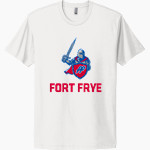 FORT FRYE HIGH SCHOOL CADETS Next Level Apparel Unisex Cotton Tee Front Thumbnail