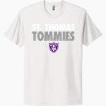 University Of St. Thomas Athletics The Official Online Store Next Level Apparel Unisex Cotton Tee Front Thumbnail