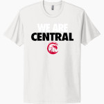 Central Eagles <span class="pdp-name-mascot">Central Eagles</span> Next Level Apparel Unisex Cotton Tee Front Thumbnail