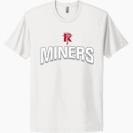Red Top Miners Next Level Apparel Unisex Cotton Tee Front Thumbnail