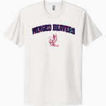 Avon Old Farms Winged Beavers Next Level Apparel Unisex Cotton Tee Front Thumbnail