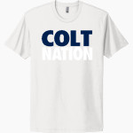 Cape Fear Colts <span class="pdp-name-mascot">Cape Fear Colts</span> Next Level Apparel Unisex Cotton Tee Front Thumbnail