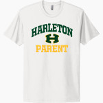 HARLETON HIGH SCHOOL WILDCATS Next Level Apparel Unisex Cotton Tee Front Thumbnail