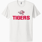 FISHERS HIGH SCHOOL TIGERS <span class="pdp-name-mascot">FISHERS TIGERS</span> Next Level Apparel Unisex Cotton Tee Front Thumbnail