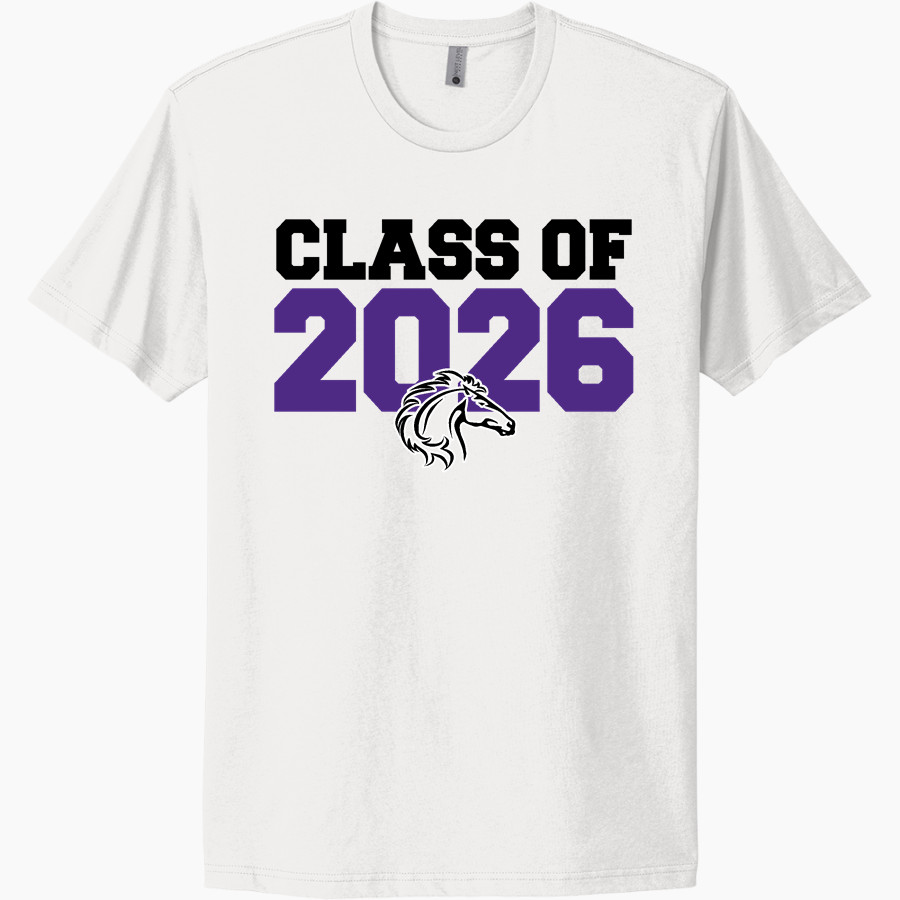 Waubay-Summit Mustangs Next Level Apparel Unisex Cotton Tee