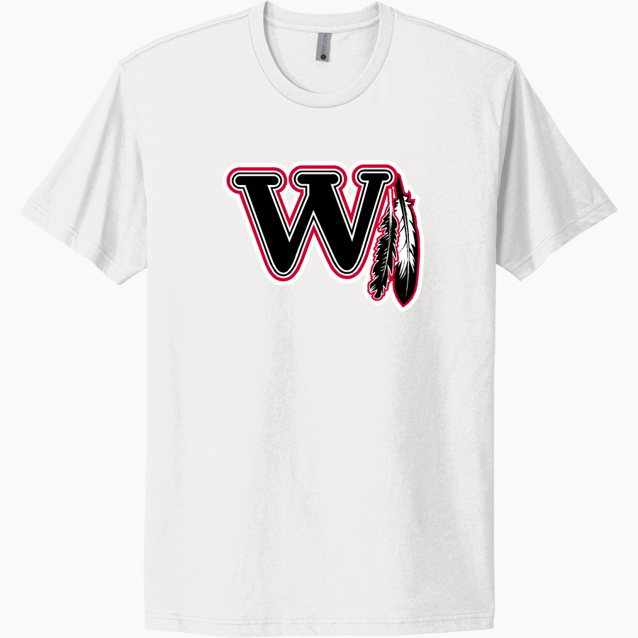 WEEHAWKEN HIGH SCHOOL Weehawken <span class="pdp-name-mascot">WEEHAWKEN INDIANS</span> Next Level Apparel Unisex Cotton Tee