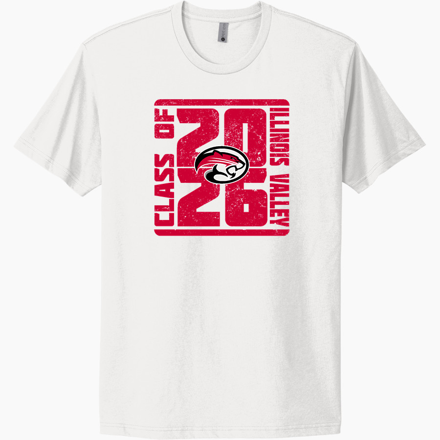 ILLINOIS VALLEY HIGH SCHOOL COUGARS <span class="pdp-name-mascot">ILLINOIS VALLEY COUGARS</span> Next Level Apparel Unisex Cotton Tee