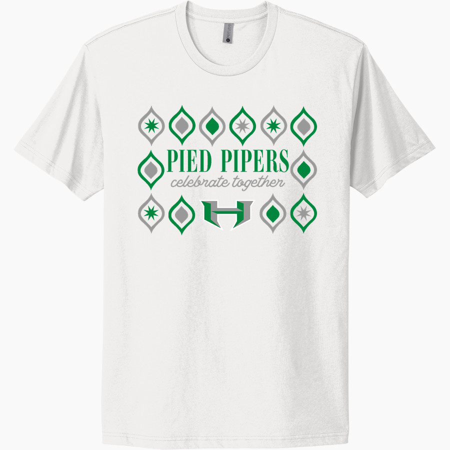 HAMLIN HIGH SCHOOL PIED PIPERS Next Level Apparel Unisex Cotton Tee