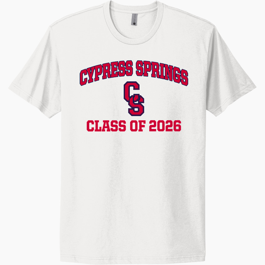 CYPRESS SPRINGS HIGH SCHOOL PANTHERS Next Level Apparel Unisex Cotton Tee