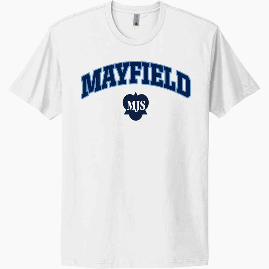 Mayfield Junior School Mustangs Online Store Next Level Apparel Unisex Cotton Tee