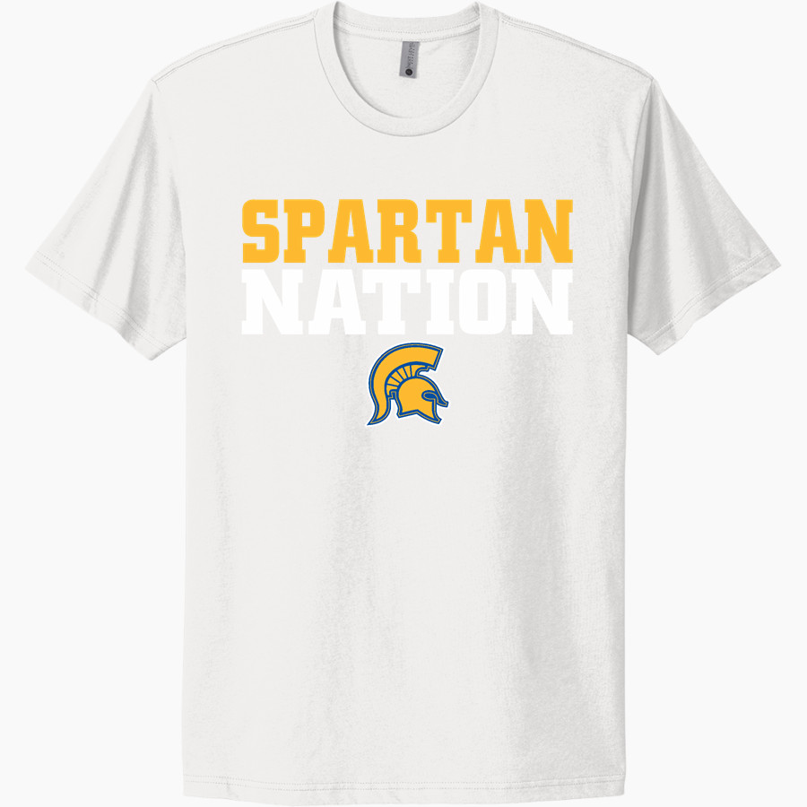MASON CO CENTRAL HIGH SCHOOL SPARTANS Next Level Apparel Unisex Cotton Tee