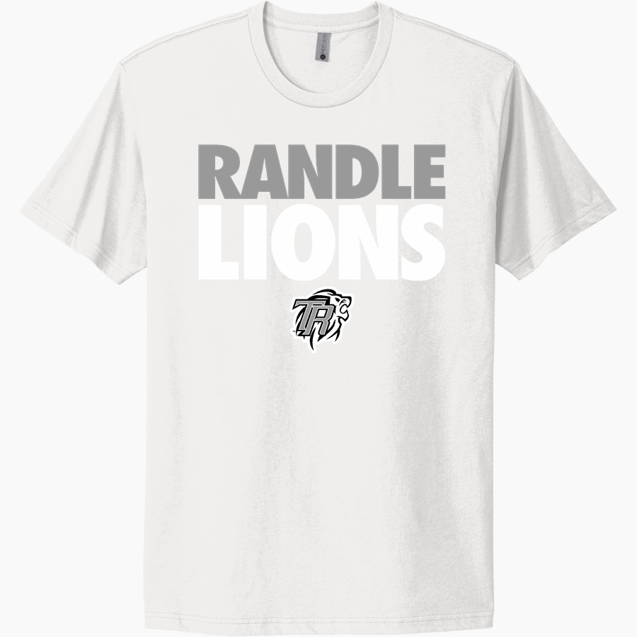 Dr. Thomas Randle Lions <span class="pdp-name-mascot">Thomas Randle HS Lions</span> Next Level Apparel Unisex Cotton Tee