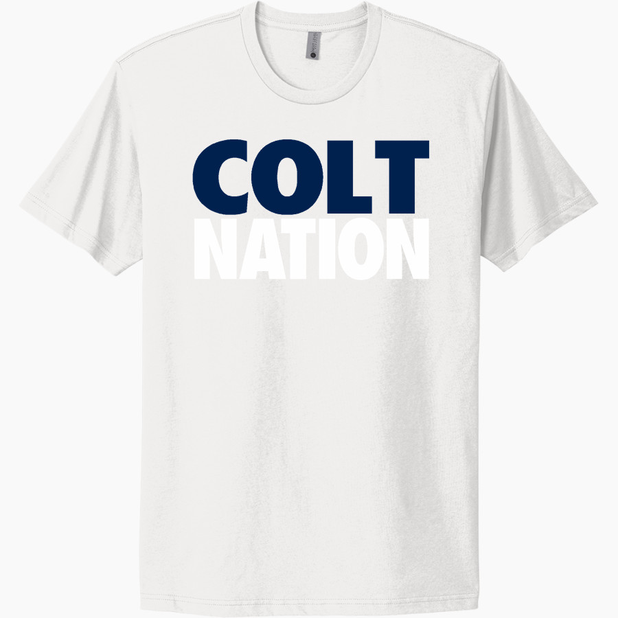 Cape Fear Colts <span class="pdp-name-mascot">Cape Fear Colts</span> Next Level Apparel Unisex Cotton Tee