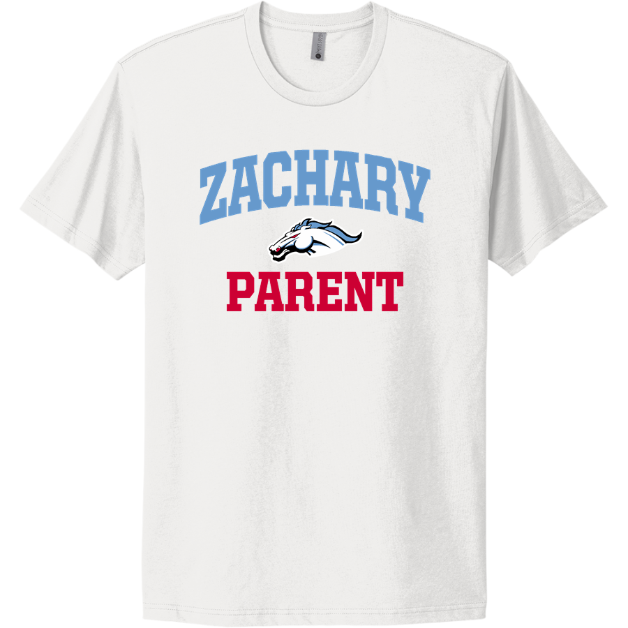 Zachary Broncos <span class="pdp-name-mascot">Zachary Broncos</span> Next Level Apparel Unisex Cotton Tee