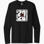 Mishawaka Cavemen Next Level Men's Cotton Long Sleeve T-Shirt Front Thumbnail