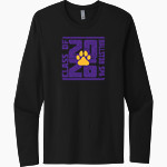 Ballston Spa Scotties The Official Online Store <span class="pdp-name-mascot">Baaston Spa Scotties</span> Next Level Men's Cotton Long Sleeve T-Shirt Front Thumbnail