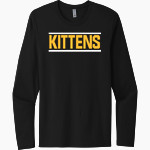 Grambling Kittens Next Level Men's Cotton Long Sleeve T-Shirt Front Thumbnail