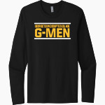 Georgetown Exempted Village G-men <span class="pdp-name-mascot">Georgetown Exempted Village G-men</span> Next Level Men's Cotton Long Sleeve T-Shirt Front Thumbnail