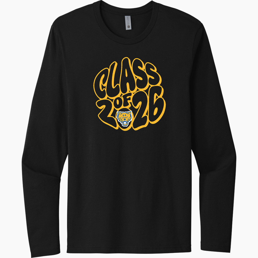 Fort Valley Wildcats Next Level Men's Cotton Long Sleeve T-Shirt