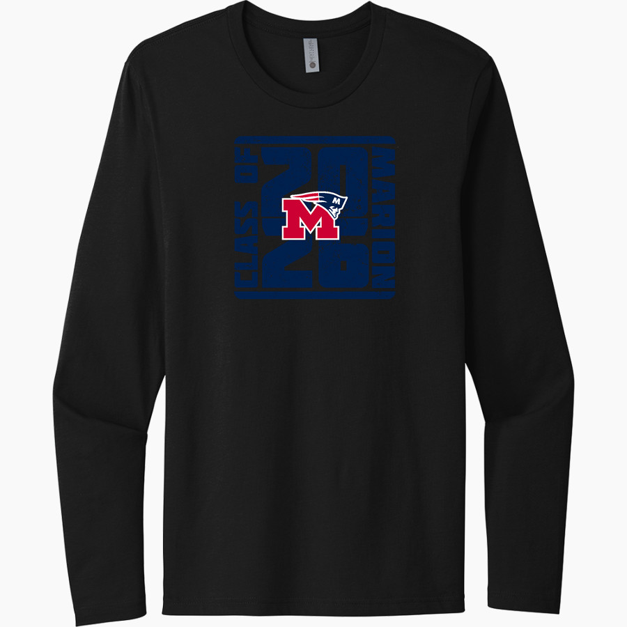 Marion Patriots Next Level Men's Cotton Long Sleeve T-Shirt