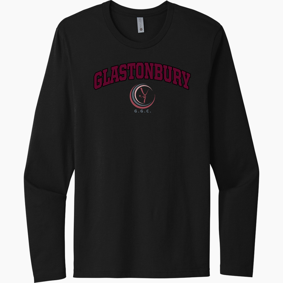 Glastonbury Gymnastics Club Club <span class="pdp-name-mascot">Glastonbury Gymnastics</span> Next Level Men's Cotton Long Sleeve T-Shirt