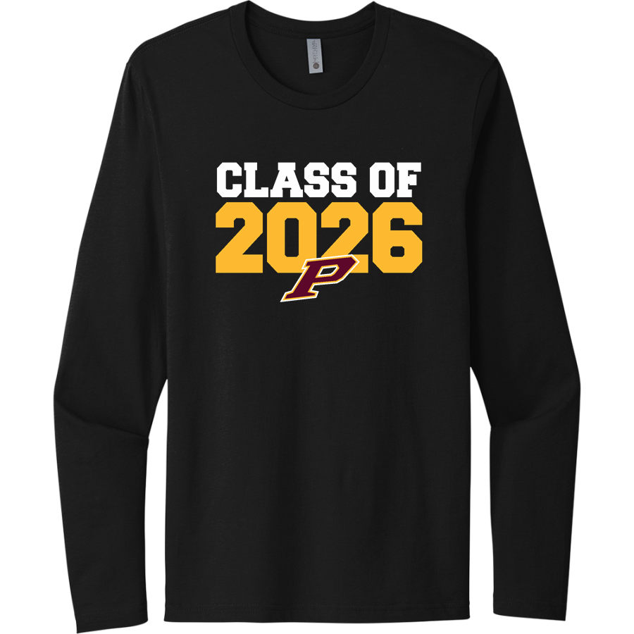 PERRY HIGH SCHOOL PANTHERS <span class="pdp-name-mascot">PERRY PANTHERS</span> Next Level Men's Cotton Long Sleeve T-Shirt