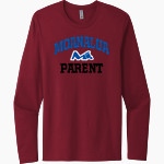 Moanalua Na Menehune Next Level Men's Cotton Long Sleeve T-Shirt Front Thumbnail