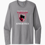 CARNEGIE MELLON UNIVERSITY TARTANS Next Level Men's Cotton Long Sleeve T-Shirt Front Thumbnail