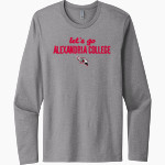 Alexandria College Legends <span class="pdp-name-mascot">Alexandria Technical & Community College Legends</span> Next Level Men's Cotton Long Sleeve T-Shirt Front Thumbnail
