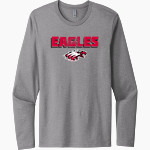 ARGYLE HIGH SCHOOL EAGLES <span class="pdp-name-mascot">ARGYLE EAGLES</span> Next Level Men's Cotton Long Sleeve T-Shirt Front Thumbnail
