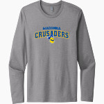 Madonna Crusaders <span class="pdp-name-mascot">Madonna Crusaders</span> Next Level Men's Cotton Long Sleeve T-Shirt Front Thumbnail