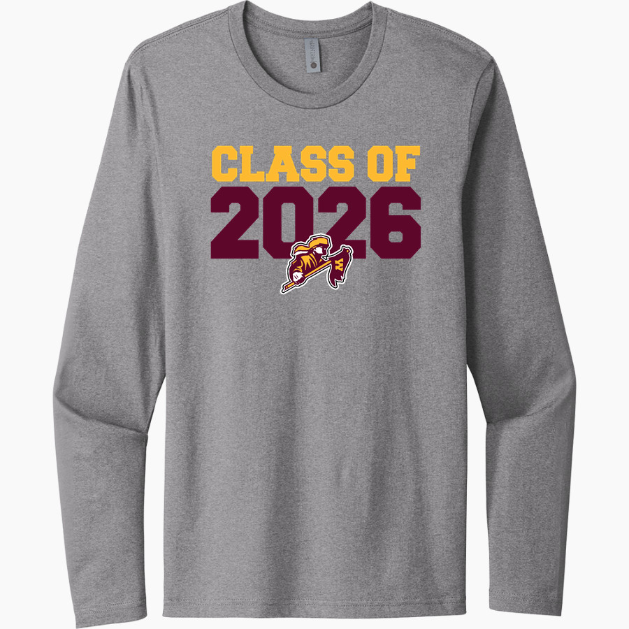 WICHITA WEST HIGH SCHOOL PIONEERS <span class="pdp-name-mascot">WICHITA WEST PIONEERS</span> Next Level Men's Cotton Long Sleeve T-Shirt